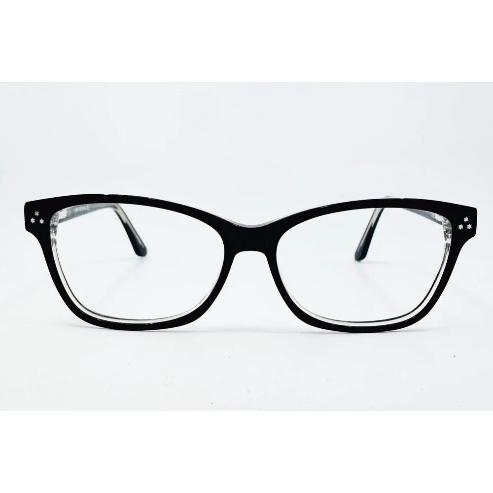Link Occhiali Eyeglasses Women Black Cat Eye Frames 1010B 54-15-140
